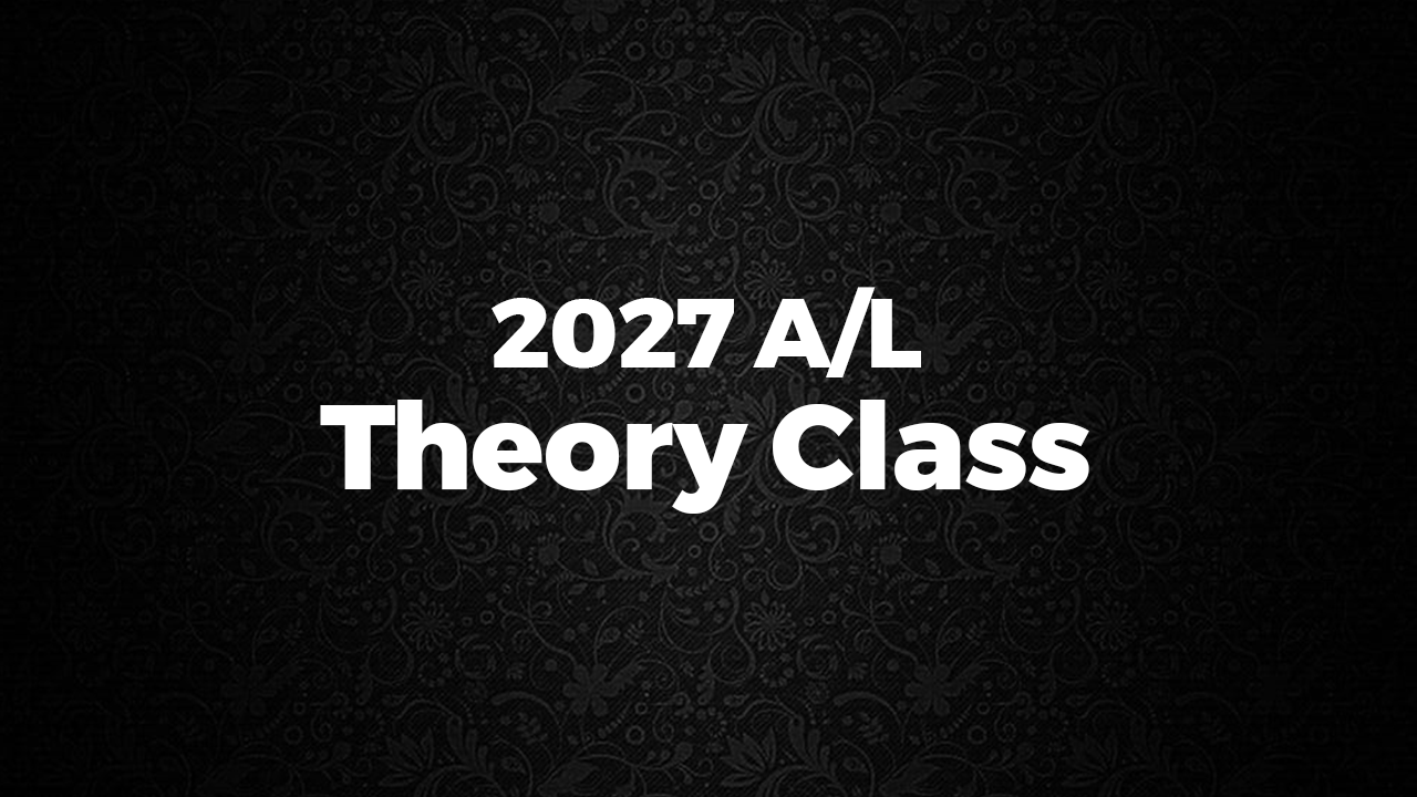 2027 Theory Class